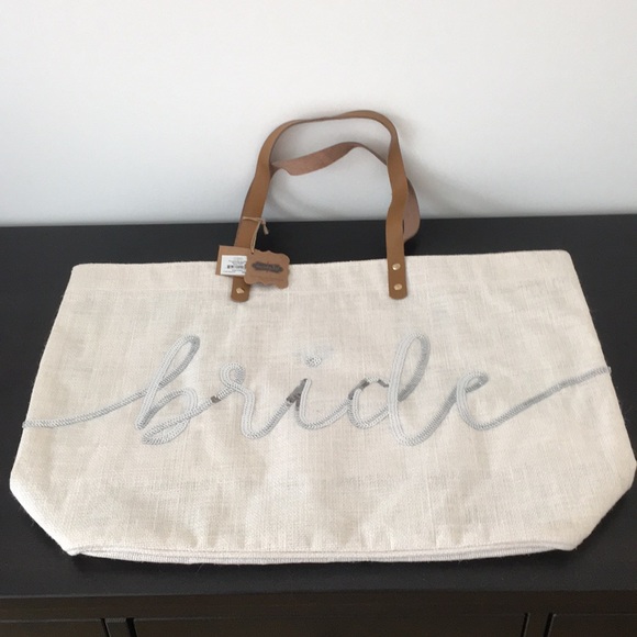 mud pie bride tote